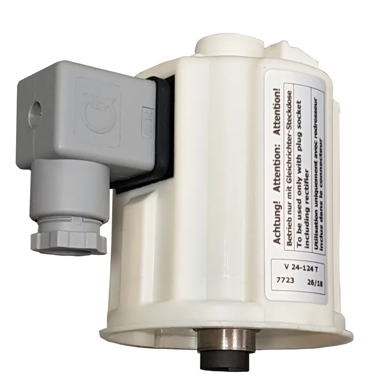 Bestpreis Spule für Ablaßventil NW 40mm weiß 24 V AC/DC