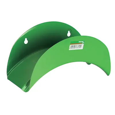 Wandschlauchhalter Metall grün – Wandmontage für 25 m 1/2" Schlauch | Robust & platzsparend Geprüft