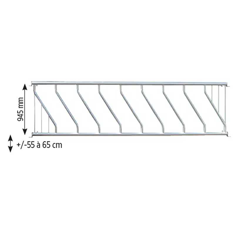 Schrägfressgitter 9 Plätze 4 m (M.B.O.G.) Bestseller