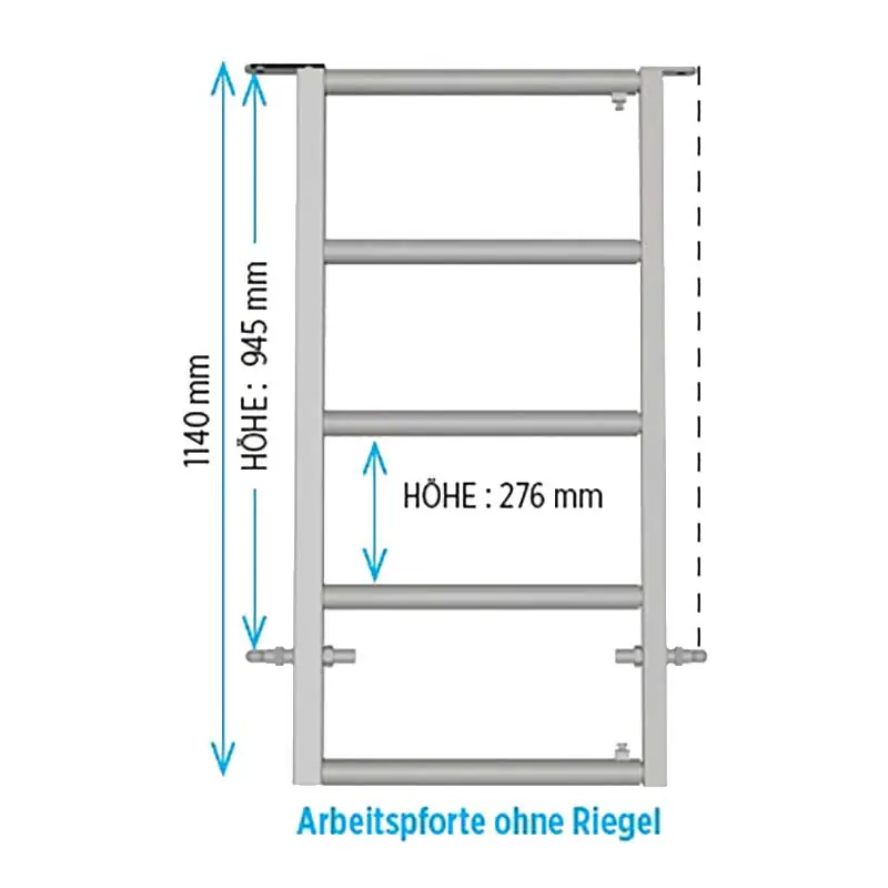Arbeitspforte 0,7 / 1,05 m Meistverkauft