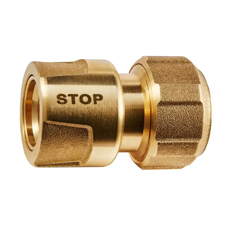 GEKA® plus Schlauchstück mit Wasserstop 3/4" - 19mm Günstig