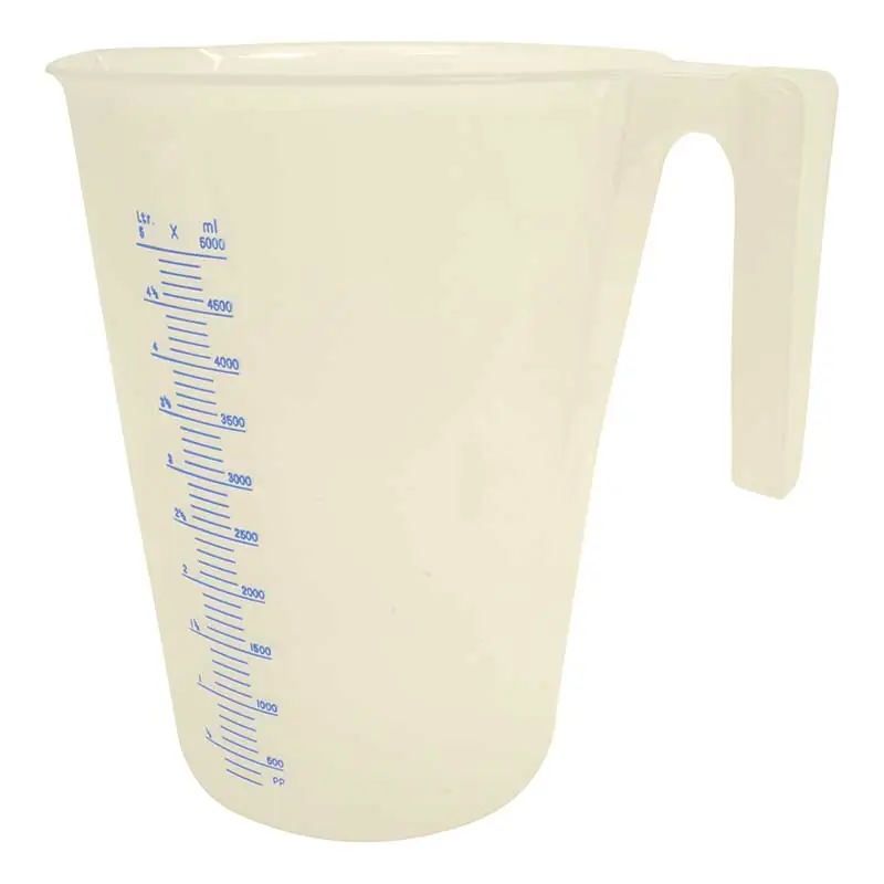 Meßbecher Transparent - 5L Schneller Versand