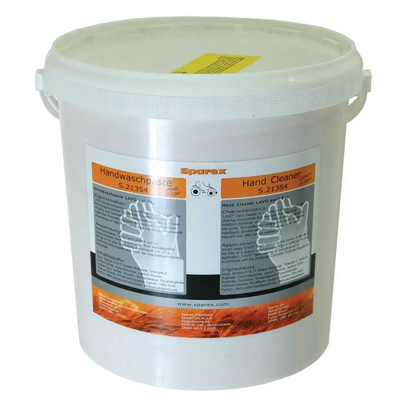 Handwaschpaste mit Holzmehl - (Sandfrei) 10L Eimer Geprüft