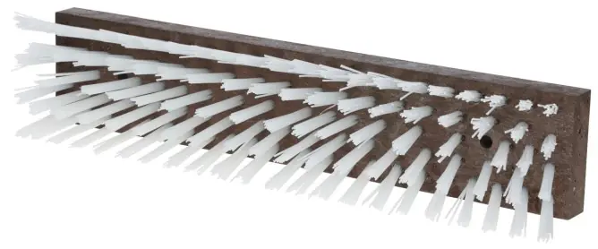 Echt Kratzbürste Ersatz 50cm x 10 cm Weiß