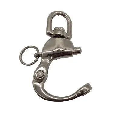 Karabinerhaken Schäkel Abnahmenseil Länge ca.70 mm für max.12 mm Seil Kracherpreis