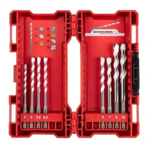 Aktuell Multimaterialbohrer Set 8-tlg. 1/4 Kassette