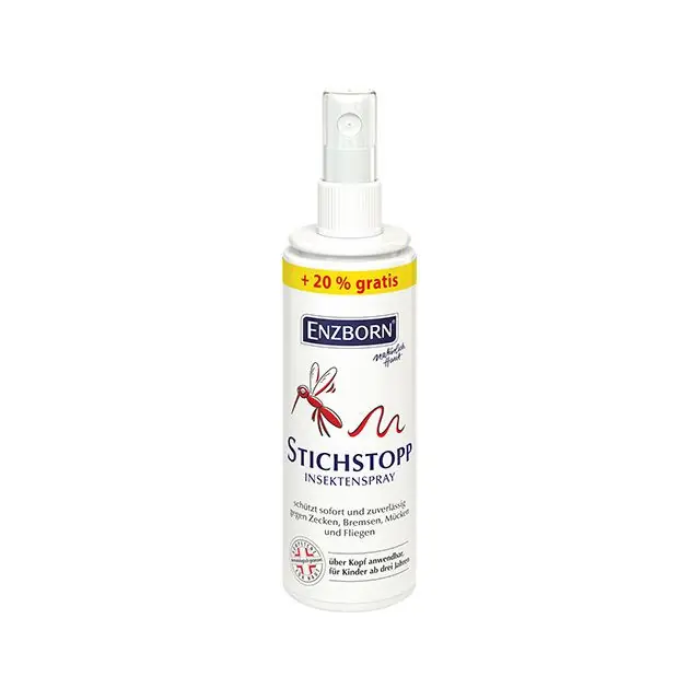 Sonderaktion Stichstopp 120 ml Sprühflasche Mückenspray Enzborn