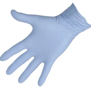 Markenprodukt Einmalhandschuh Nitril Top Pro blau Gr. S 100 Stück