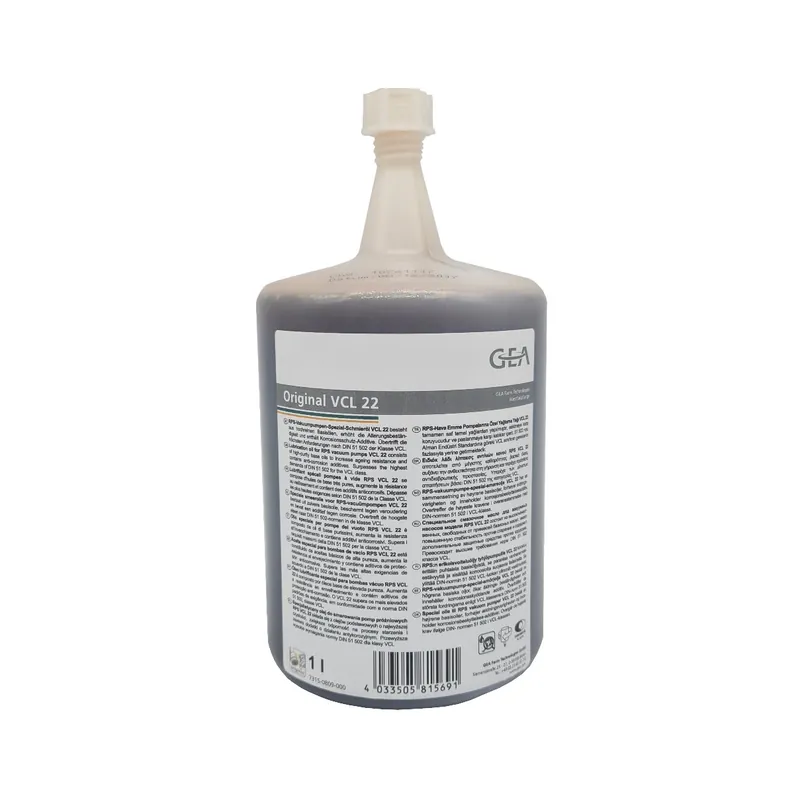 Sichere Zahlung GEA Vakuumpumpenöl VCL 22 - 1 Liter