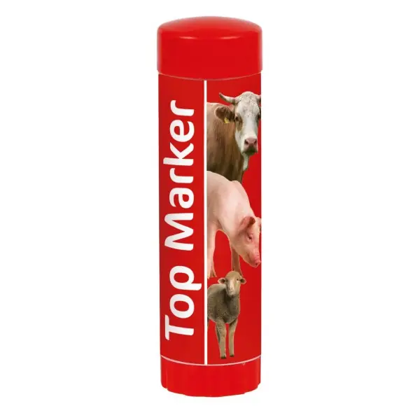 Neu Viehzeichenstift TopMarker rot