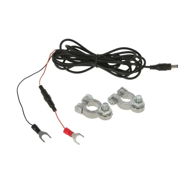 Versand Am Gleichen Tag Anschlusskabel für Auto-/ Weidezaunbatterie 12V Batteriepolklemme