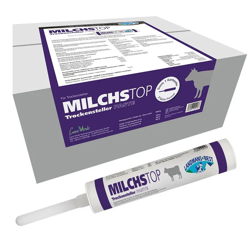 MILCHSTOP Trockensteller Paste – für Kühe (12 ST) Saisonangebot