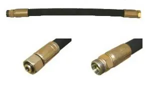 Müthing  Hydraulikschlauch NW10-12L, 500 mm lang mit Überwurfmutter und Außengewinde Saisonangebot