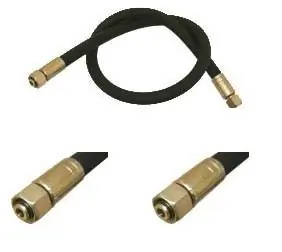 Günstig PISTER Hydraulikschlauch NW13-15L, 1500 mm lang, beidseitig mit Überwurfmutter M22x1,5