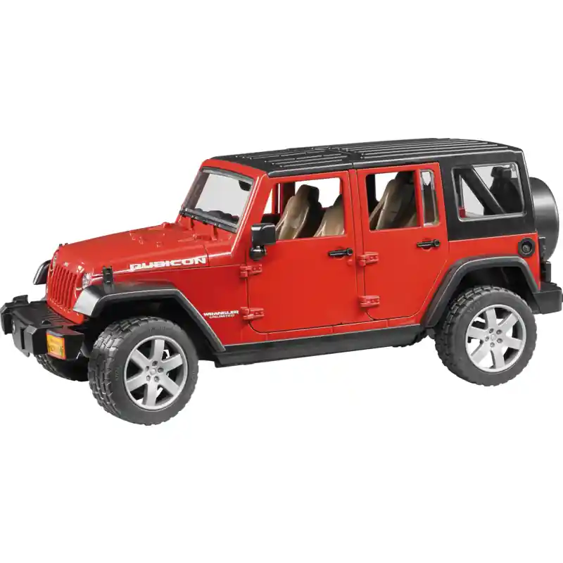 Schneller Versand Bruder  02525 Bruder Jeep Wrangler Unlimited Rubicon Profi Serie Maßstab 1:16