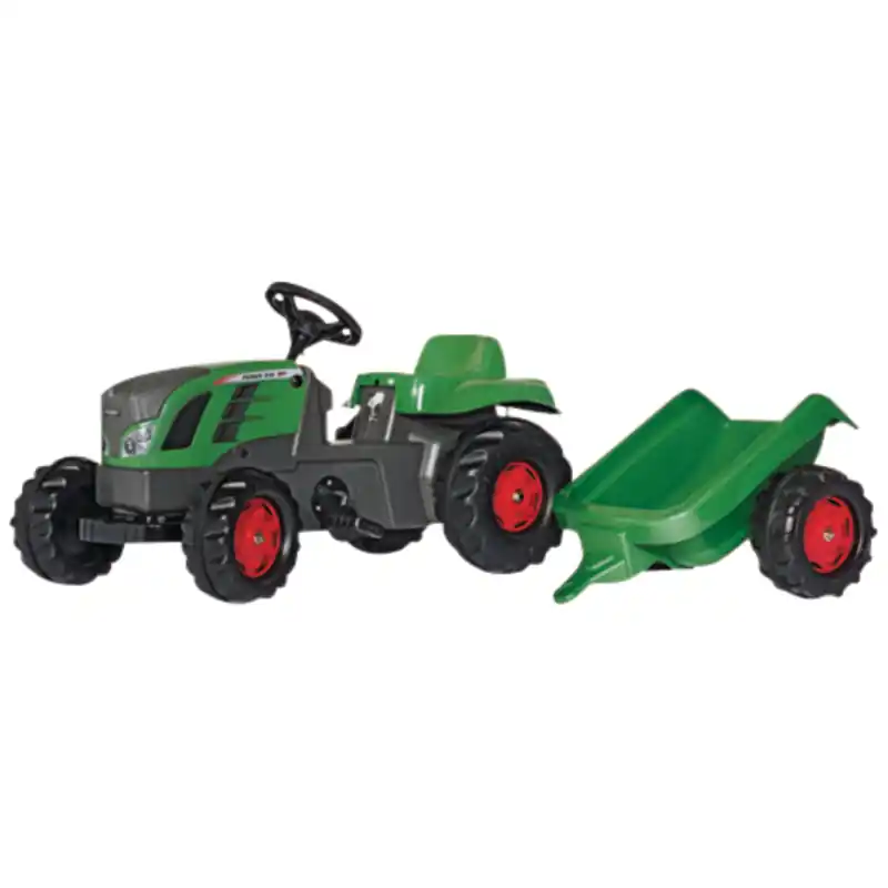 Rolly Toys 013166 Rolly Toys Fendt Vario 516 mit Kid Trailer aufklappbare Motorhaube Begrenztes Angebot