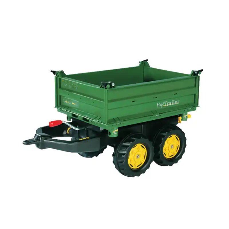Rolly Toys 122004 Rolly Toys Megatrailer Farbe John Deere Grün extrem stabil und belastbar Markenprodukt