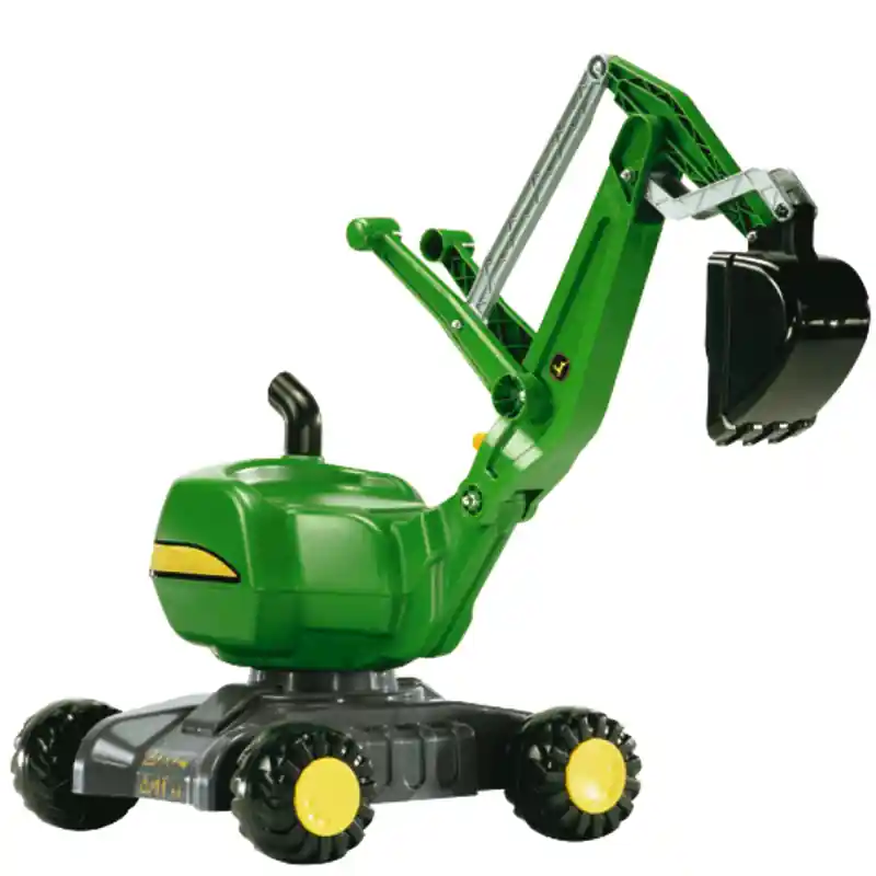 Angebot Rolly Toys  421022 Rolly Toys Digger John Deere Aufsitzversion ist um 360° drehbar