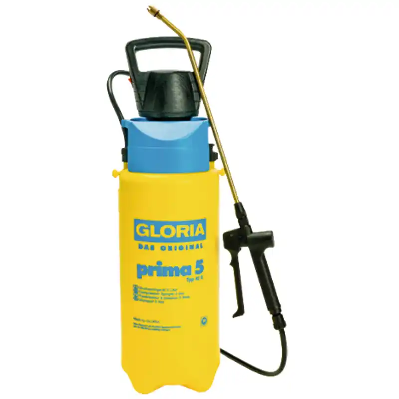 GLORIA Gloria Drucksprühgerät prima 5 AutoPump 5 Liter 1,5 bar integrierte Elektropumpe Schneller Versand
