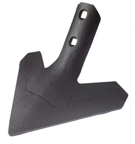 Industriehof DURAFACE 504032 Gänsefußschar 206 x 6 mm Laser-Cladding für Köckerling Geprüft