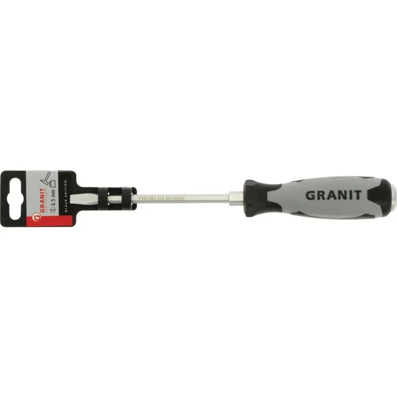 GRANIT Black Edition Schlitz-Schraubendreher Echt