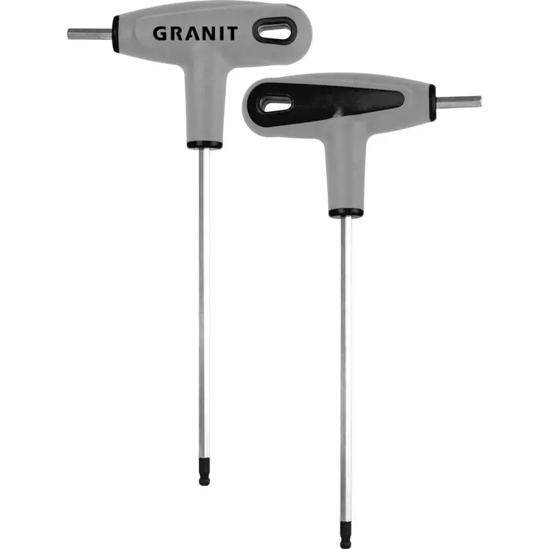 Günstig GRANIT Black Edition T-Griff Winkelstiftschlüssel