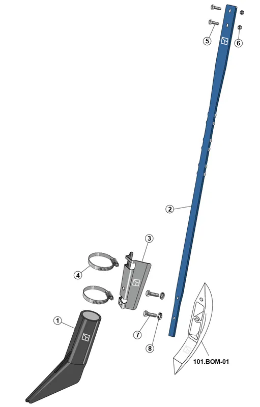 Bomech Schleppschuh-Set Letzte Chance