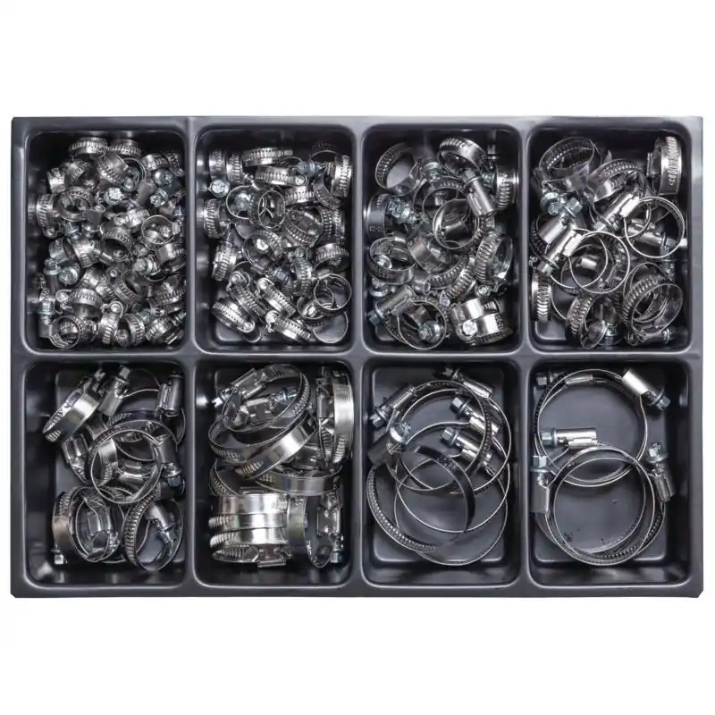 GRANIT Black Edition  Sortimentskoffer Schlauchschellen 150-teilig Bestpreis