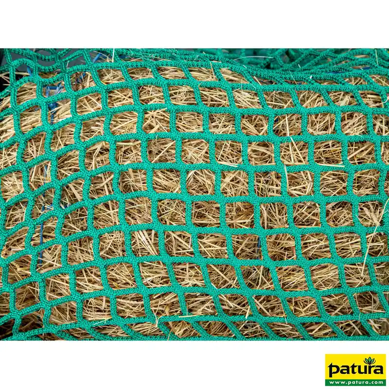 Patura Futtersparnetz 2,40 x 2,40 m Maschenweite 6 x 6 cm Neu