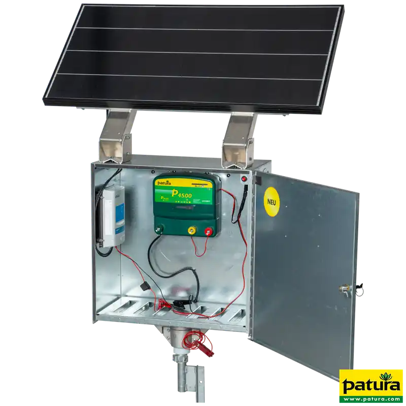 Top-Preis Patura  Sicherheitsbox XL mit P 4500 Weidezaungerät + 110 W Solarmodul
