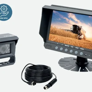Neu AMS  AMS Rückfahrkamerasystem farbig 120° mit 7" Monitor