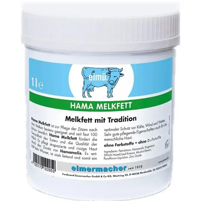 Must-Have eimü Euter- und Hautsalbe Hama-Melkfett - 1 L 1 L