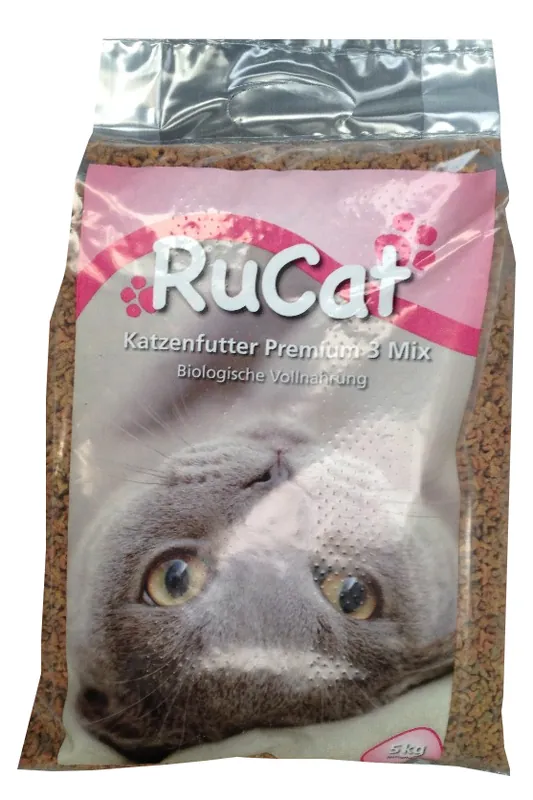 Solange Der Vorrat Reicht RuCat Katzenfutter Premium 3 Mix - 5 kg