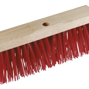 roter Straßenbesen EXTRA GROB - 35 cm Expressversand