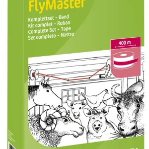 Markenware Stallfliegenfänger Komplettset FlyMaster, Klebeband