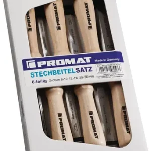 Sofort Bestellen TECWERK Stechbeitelsatz 6,10,12,16,20,26 mm