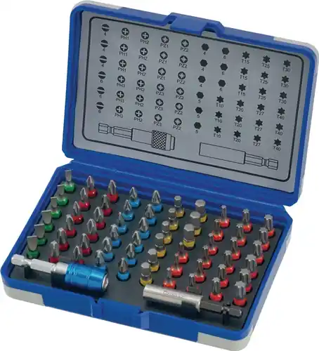 Preisknaller TECWERK Bitsortiment 62-teilig