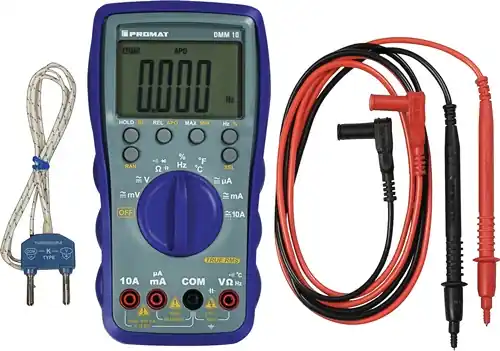 Abverkauf TECWERK Multimeter 0-600 V AC/DC