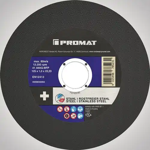 Aktuell TECWERK Premium-Trennscheibe 2in1 D125x1mm gerade