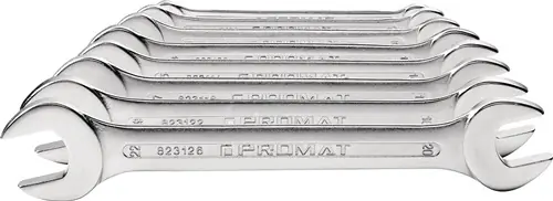 Finale Aktion PROMAT Doppelmaulschlüsselsatz 8-teilig SW6-22 mm 22 mm