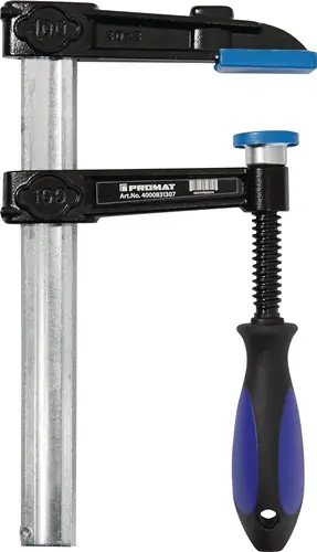 Sonderaktion PROMAT Temperguss-Schraubzwinge Spannweite 300 mm Ausladung 120 mm 120 mm (Nicht verfügbar) bis zu 6000 N