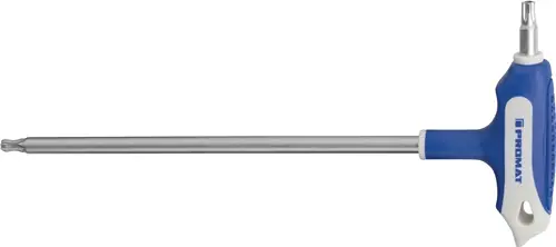 PROMAT Schraubendreher mit Quergriff T 40x200mm Seitenabtrieb TX mit Bohrung 100 mm Top-Seller