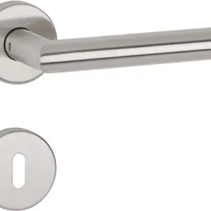 Finale Aktion TECWERK Drückergarnitur Edelstahl 60 Edelstahl matt