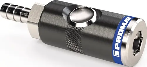 Top-Seller PROMAT Druckknopf-Sicherheitskupplung DN 7,4, Tülle Aluminium NBR DN 7.4. Außengewinde (Nicht verfügbar) G 1/2 ″