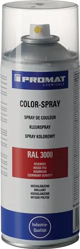 Nur Für Kurze Zeit PROMAT CHEMICALS Colorspray feuerrot hochglänzend enzianblau (Nicht verfügbar) hochglänzend