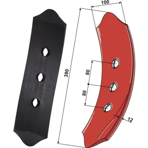 Neu Im Sortiment Industriehof® Vorschar links/rechts 390 x 100 mm, für Landsberg, Pöttinger