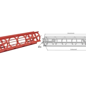 Industriehof® Flachstabwalze Ø Walze 400 mm, für universal Online Kaufen