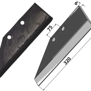Top-Preis Industriehof® Scharflügel links/rechts 320 mm, für Grubber Kverneland