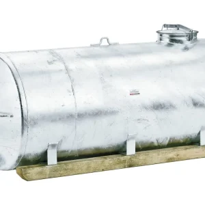 Growi® Wassertank, Stahl, feuerverzinkt, mit Holzkufen Ausverkauf