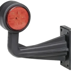 Hella® LED-Positionsleuchte gewinkelt, seitlich links/rechts, 148,2 x 159 x 45 mm, 10 – 30 V DC, E9 6754 Neuheit